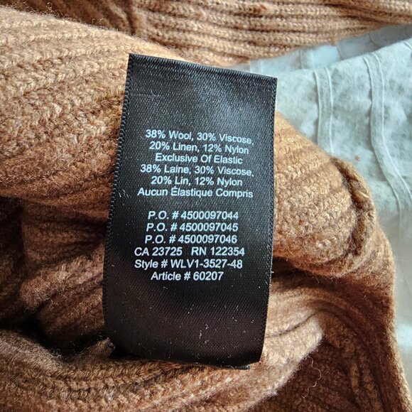 Aritzia Babaton Chalmers Sweater - 2019 - Heather Constant Camel - Sz XS - Picture 8 of 12